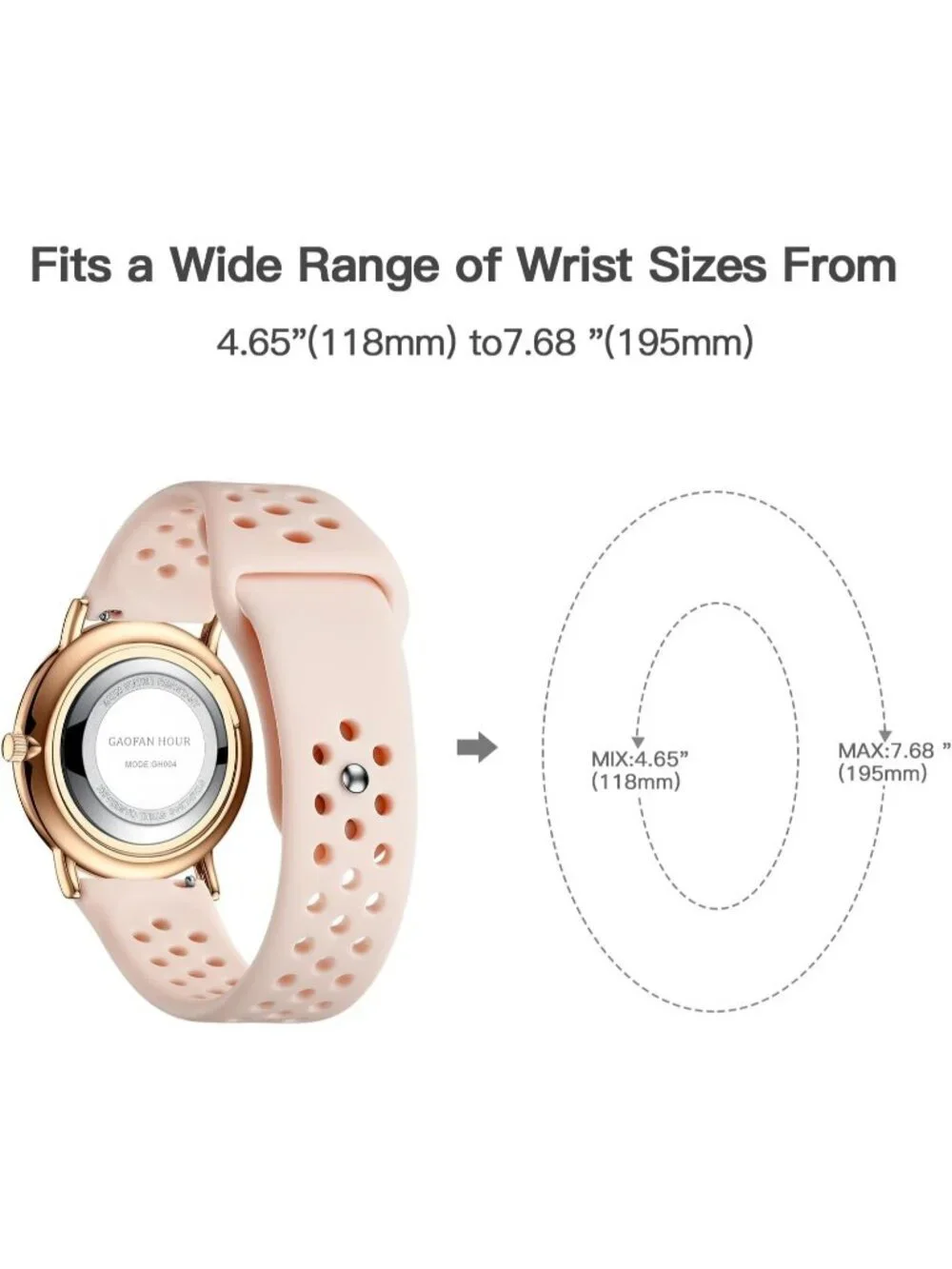 Women's Pink Silicone Band Medical Professionals Luminous Waterproof Nurse Watch